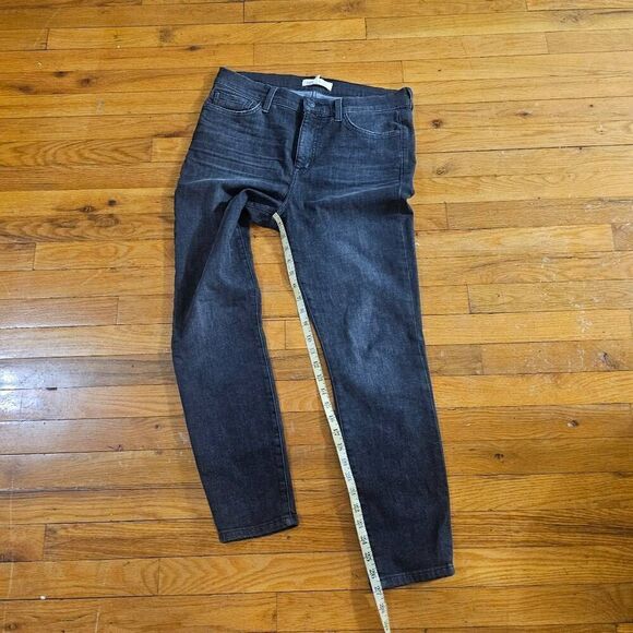 Current Elliott Black Boyfriend Straight Jeans Size 31 - Picture 3 of 10